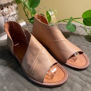 Free People Mont Blanc Leather Sandals, size 36.5 (6.5)